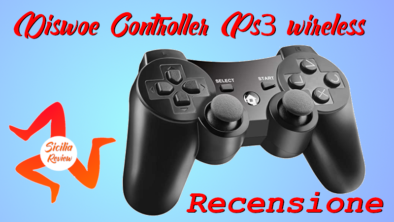 Recensione Joypad Diswoe wireless Ps3