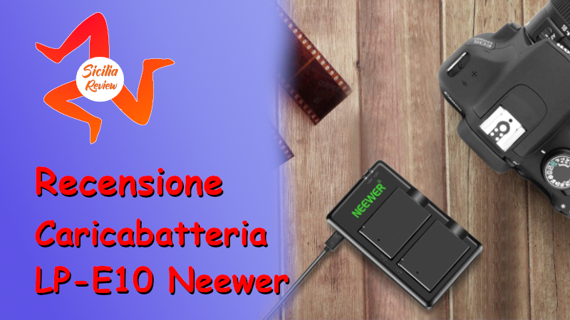 Recensione Neewer Set Caricabatteria LP-E10