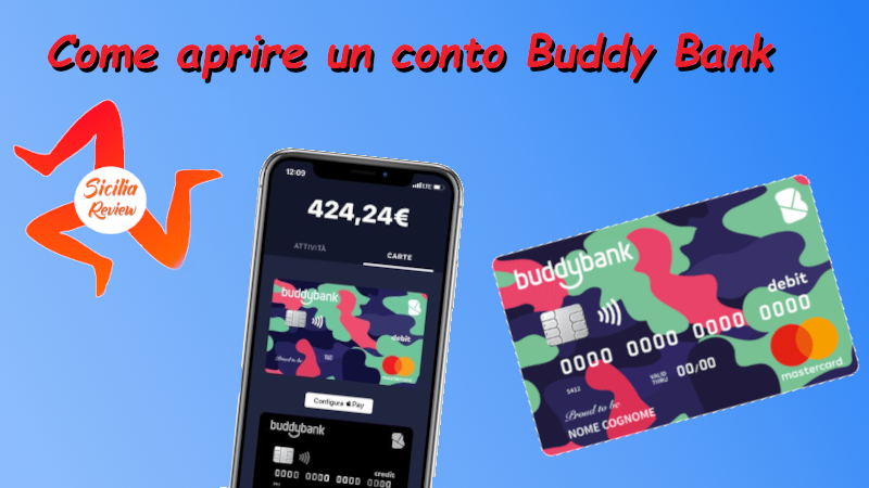Come aprire un conto corrente con Buddy Bank