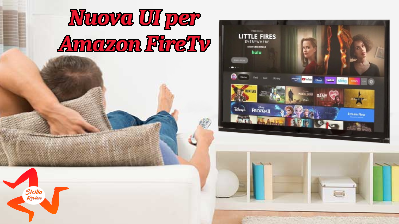 Nuova UI per Amazon FireTv